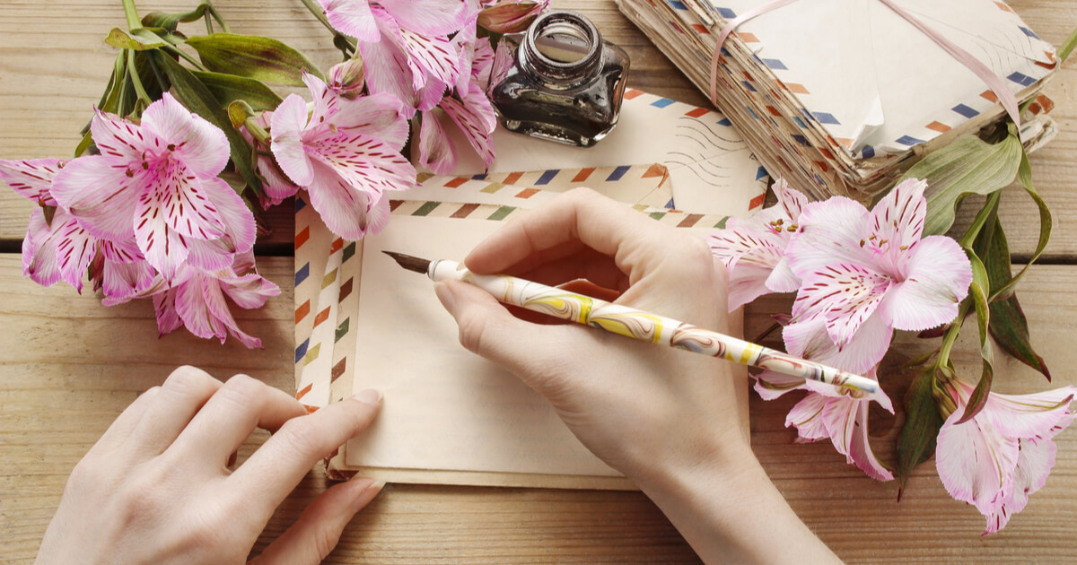 手紙　手書き　サービス