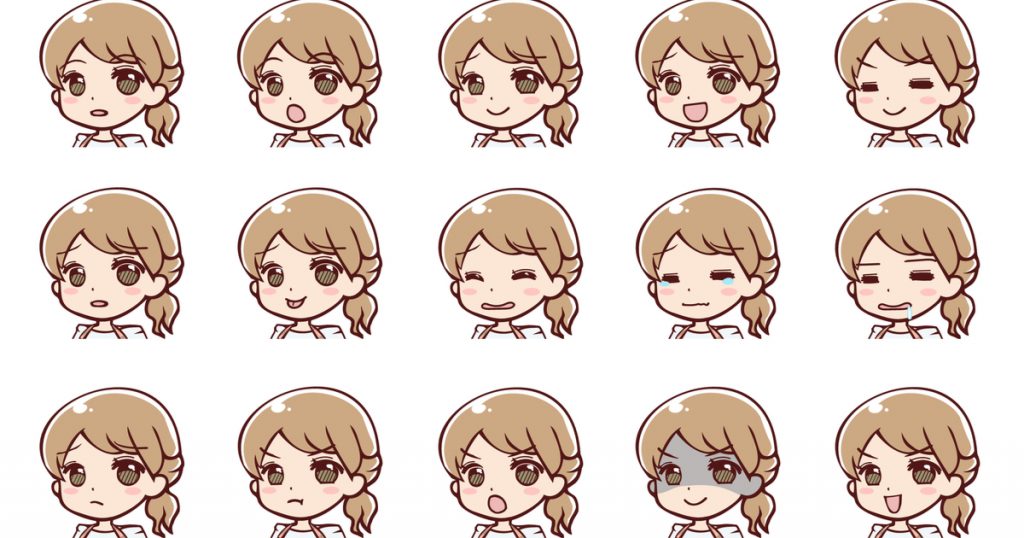 似顔絵　ゆるかわ