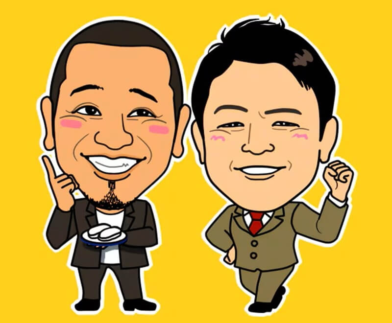 デフォルメ2等身似顔絵キャラ作成します