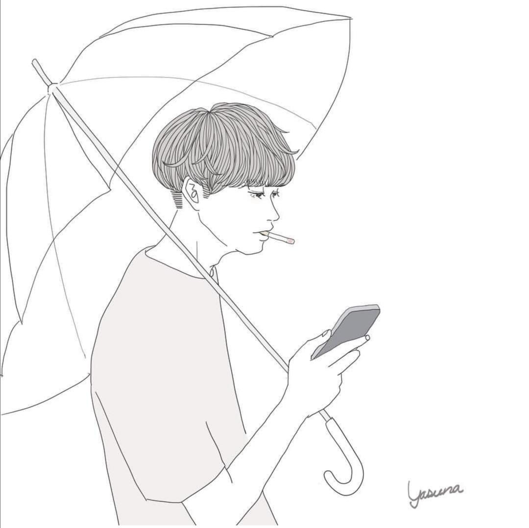 Twitter アイコン ウーバーイーツ配達員のイラスト作成依頼 ココナラ